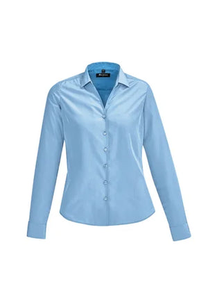 40410 Womens Solanda Plain Long Sleeve Shirt