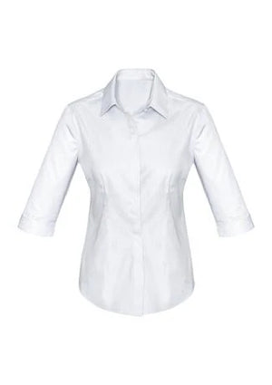 S620LT Stirling Ladies ¾ Sleeve Shirt White