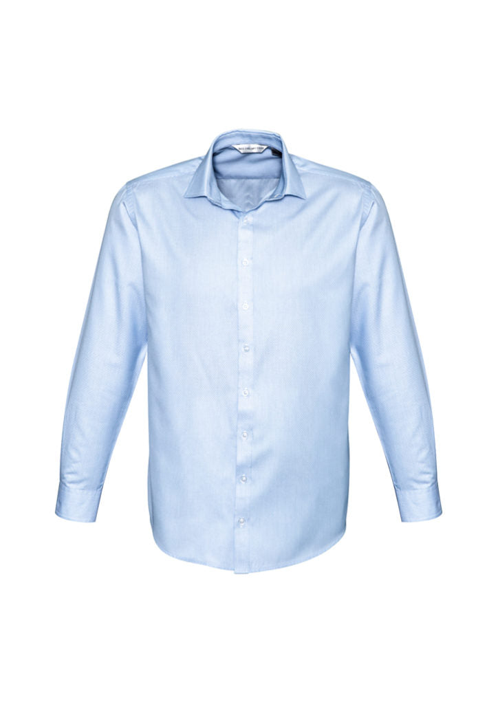 S620ML Mens Stirling Long Sleeve Shirt Blue