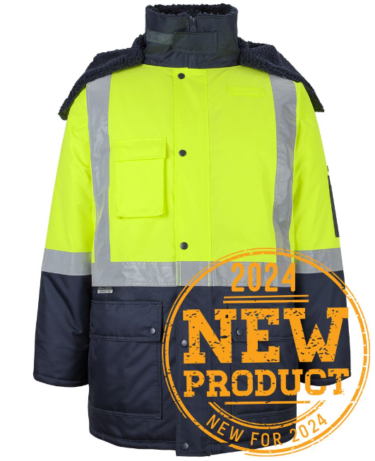 6DFJ - HI VIS (D+N) FREEZER JACKET