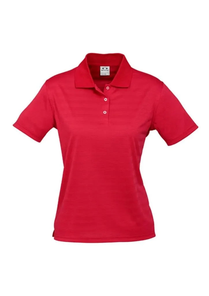 P10222 Ladies Icon Polo Red