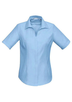 S312LS Womens Preston S/S Shirt Blue