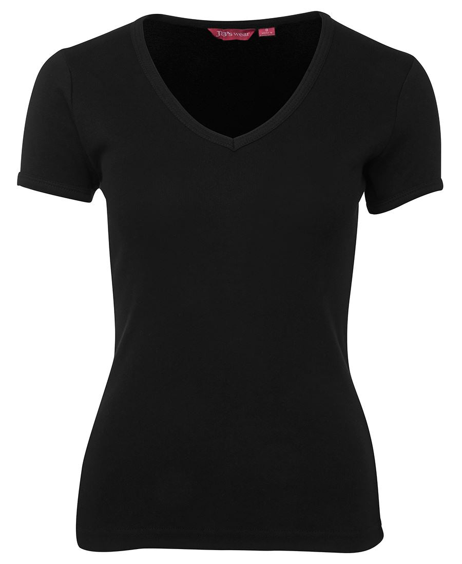 1LV - LADIES V-NECK TEE