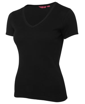 1LV - LADIES V-NECK TEE