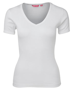 1LV - LADIES V-NECK TEE