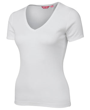 1LV - LADIES V-NECK TEE