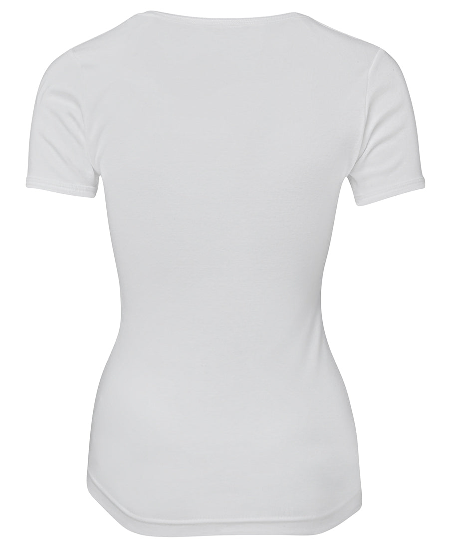 1LV - LADIES V-NECK TEE