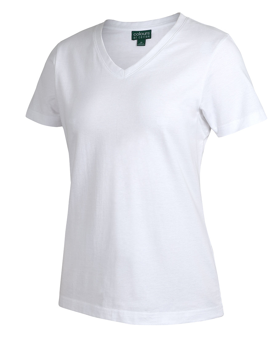 1VT1 - C OF C LADIES V-NECK TEE