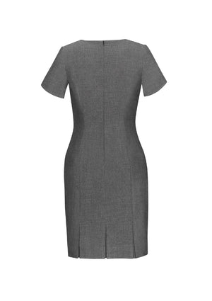 30312 - WOMENS SHORT SLEEVE DRESS GREY