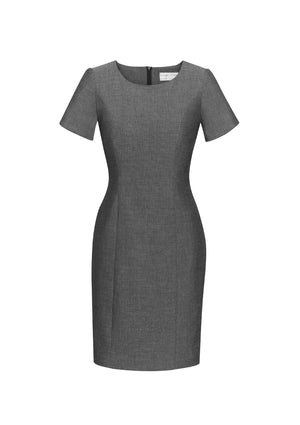 30312 - WOMENS SHORT SLEEVE DRESS GREY