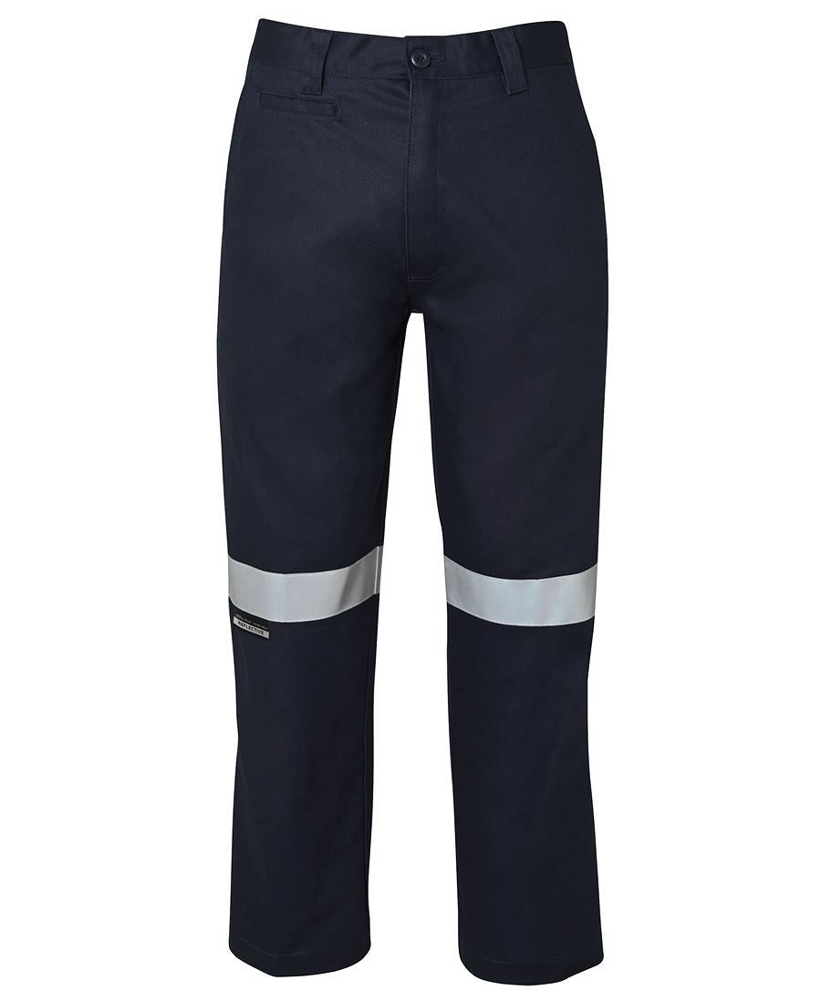 6MDNT - MERCERISED WORK TROUSER WITH REFLECTIVE TAPE