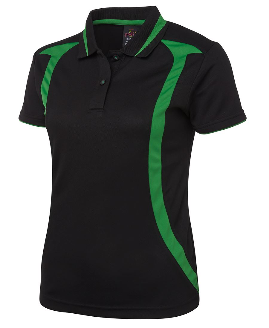 7SWP1 - LADIES SWIRL POLO