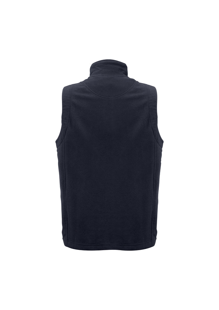 F233MN - MENS PLAIN MICRO FLEECE VEST