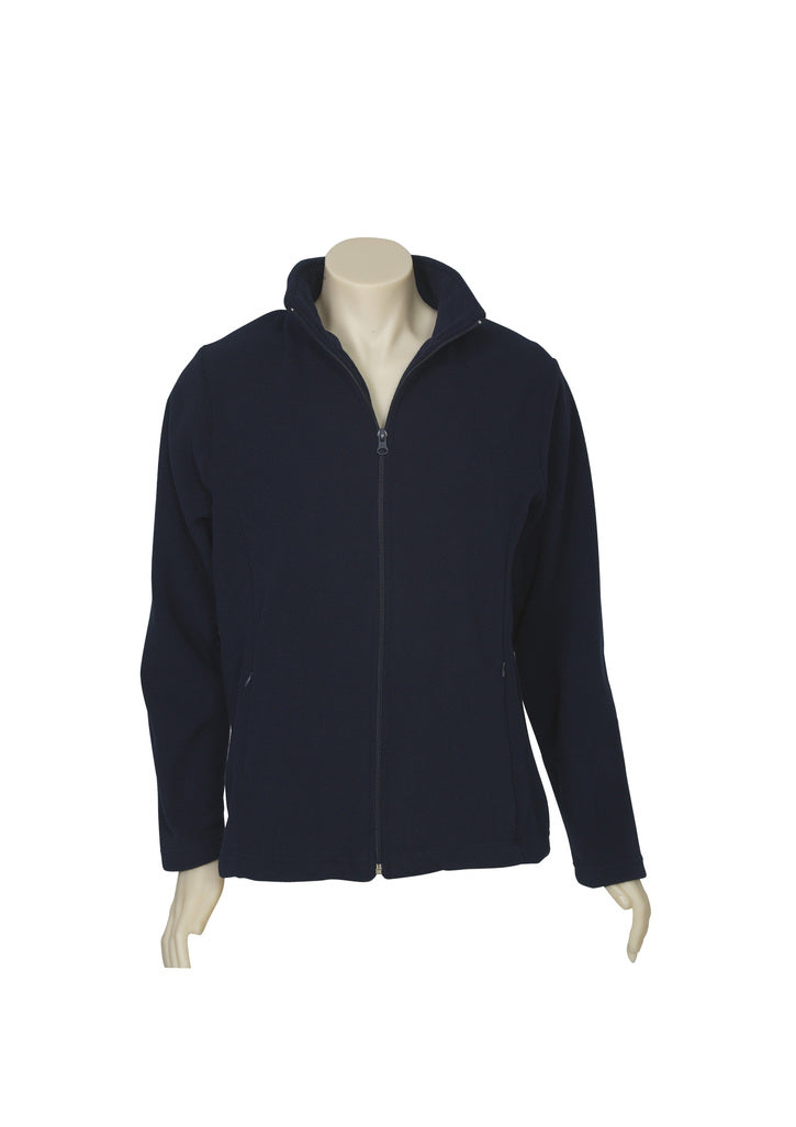 PF631 - LADIES PLAIN MICRO FLEECE JACKET