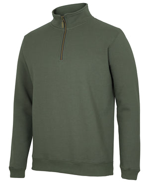 S3FSZ - C OF C BRASS 1/2 ZIP SWEAT