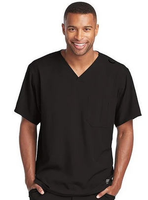 SK0112 - Men's Structure Scrub Top - 15 Colors Available