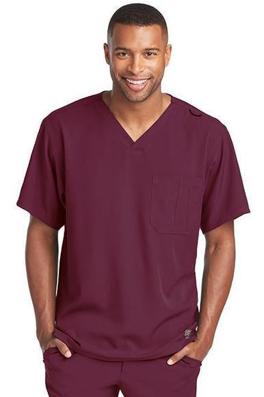 SK0112 - Men's Structure Scrub Top - 15 Colors Available